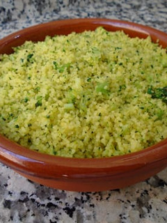 Una foto de Cuscús con brócoli