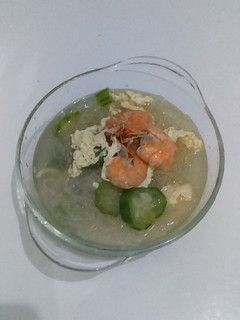 Foto resep Sayur oyong udang