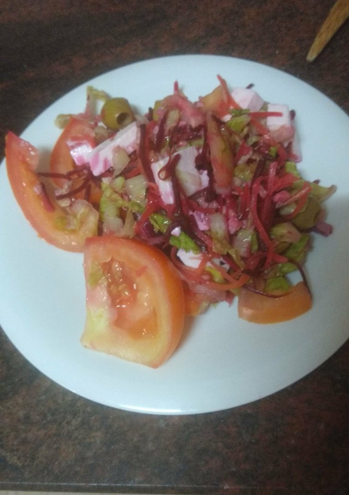 Una foto de Ensalada completa semanal