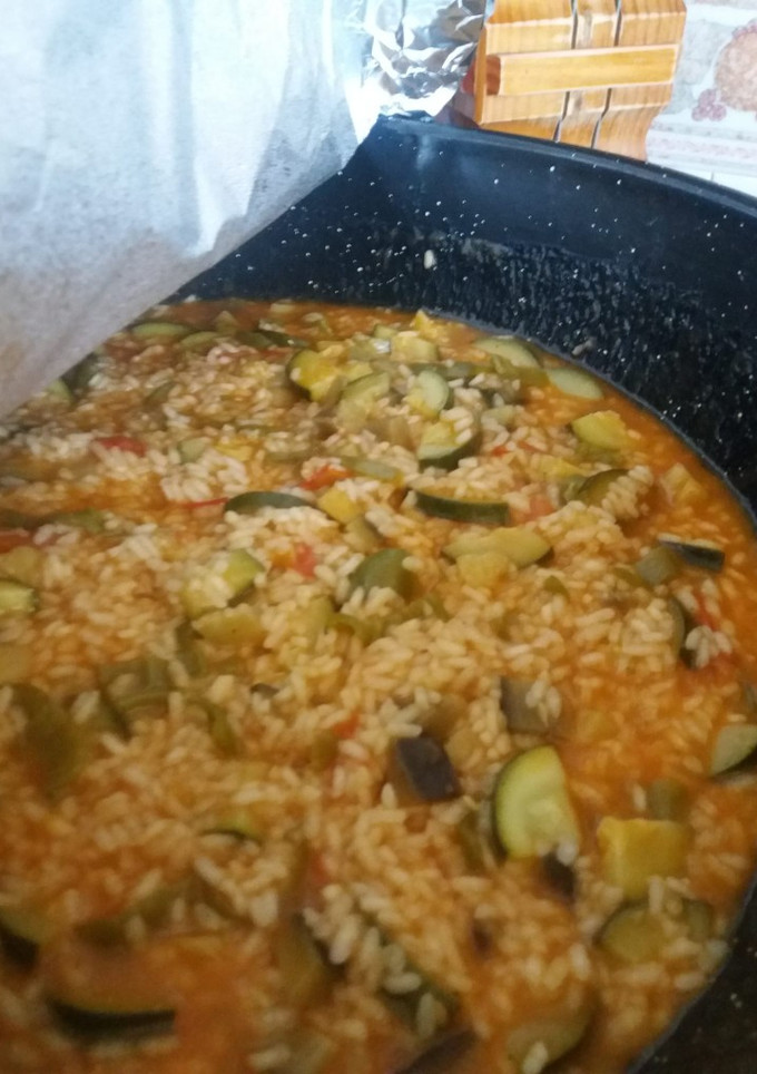 Una foto de Arroz con verduras 😋