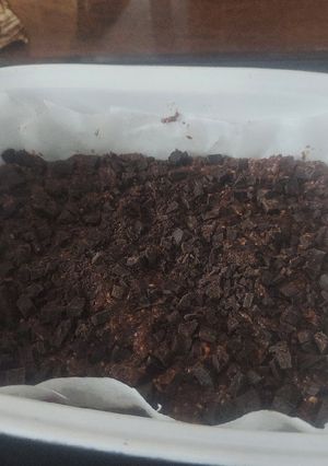 A picture of Black bean brownie.