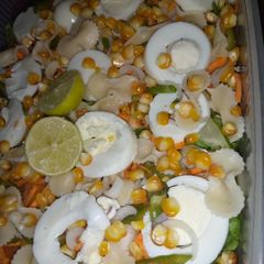 A picture of Simple Pasta salad.