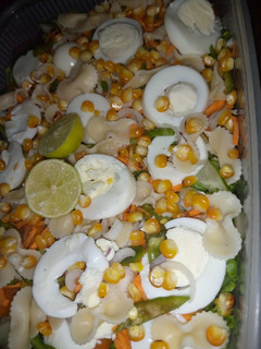 A picture of Simple Pasta salad.