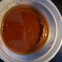 A picture of Preservative jaggery tamarind sauce.