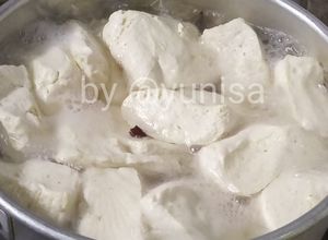 Foto resep Tips cara menghilangkan bau kurang sedap pada tahu