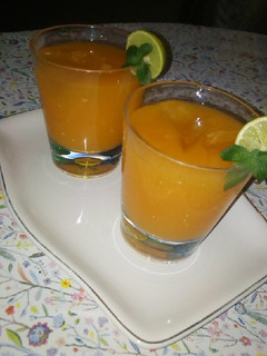 A picture of Carrot juice.