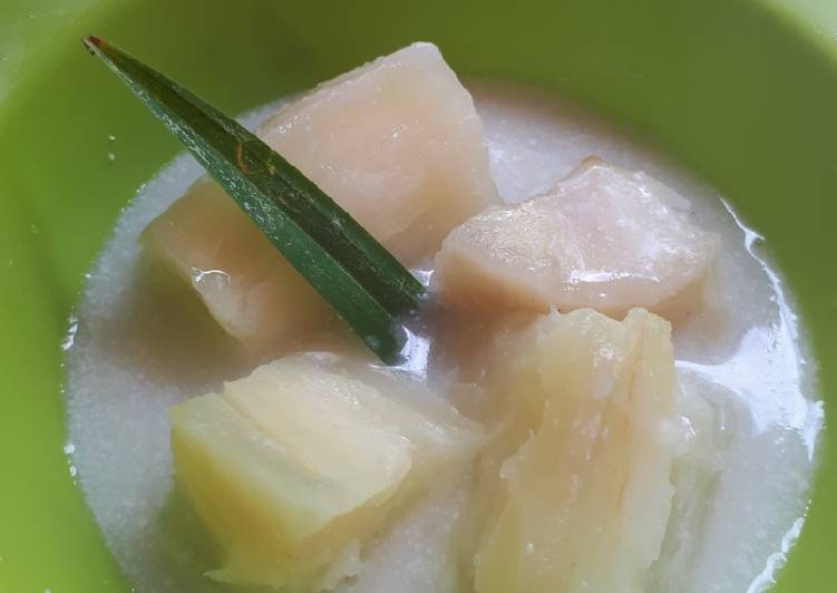 Kolak putih singkong