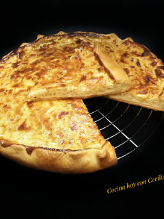 Una foto de Quiche de cebolla y queso Cecilia