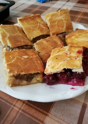 Meggyes pite recept fotója