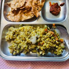 A picture of One Pot Veg Healthy Green dal and rice Khichdi.