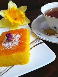 عکسی از دستور کیک شربتی