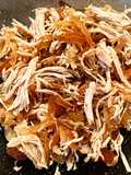 Pulled chicken en la Crockpot