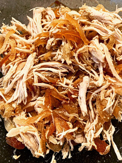 Una foto de Pulled chicken en la Crockpot