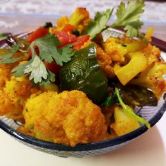 A picture of Sauteed vegetables.