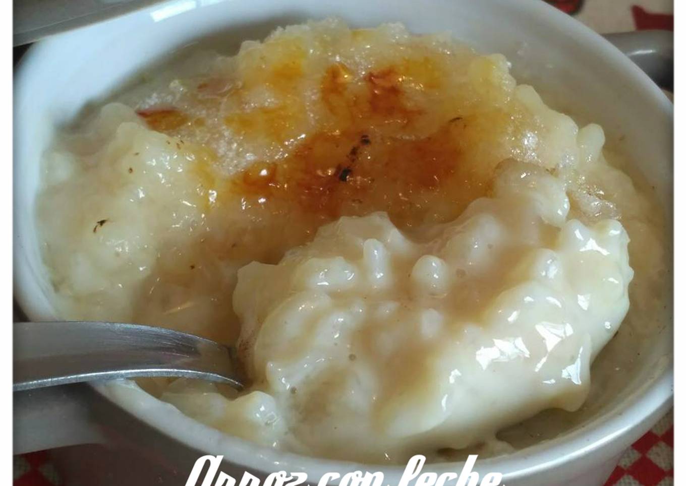 Arroz con leche ¡Super cremoso!