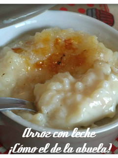 Una foto de Arroz con leche ¡Super cremoso!