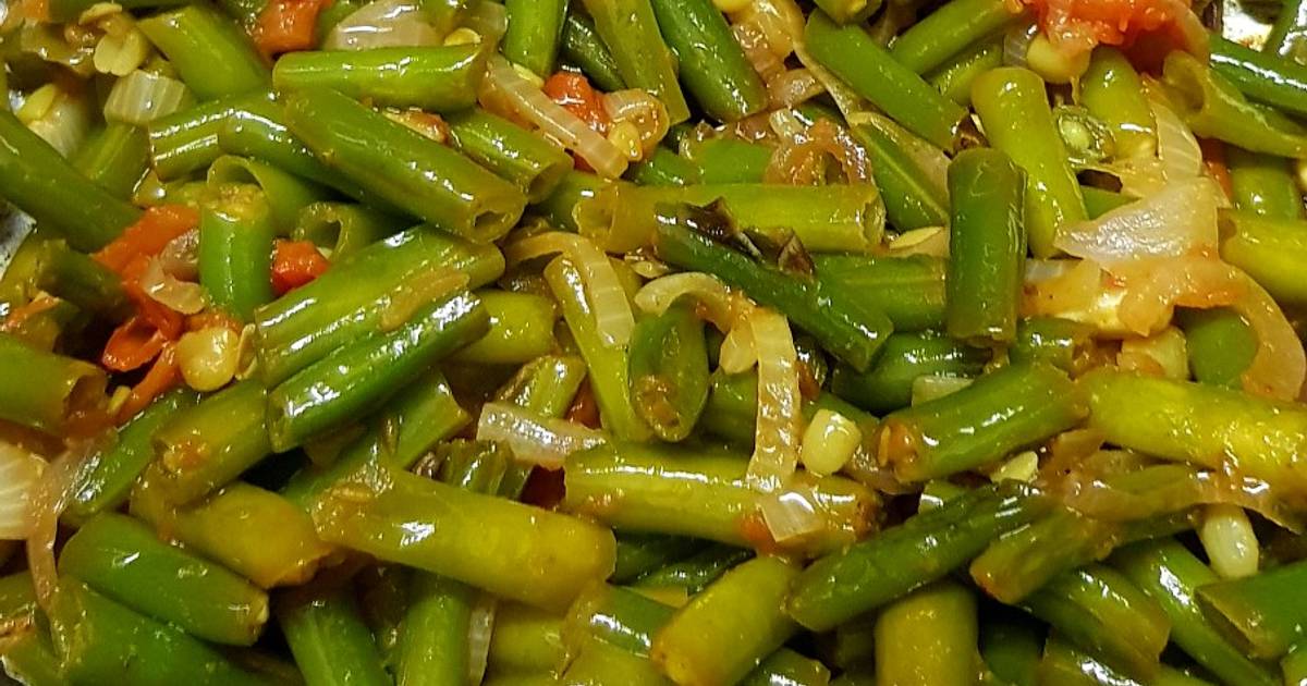 French Beans Recipe by Sadia Alvi Cookpad