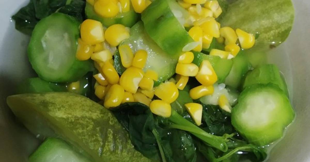 105 resep sayur bening timun enak dan sederhana - Cookpad