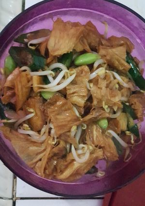Foto resep Oseng kembang tahu
