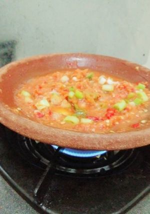 Foto resep Sambal daun bawang