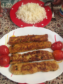 عکسی از دستور كوبيده مرغ خانگی