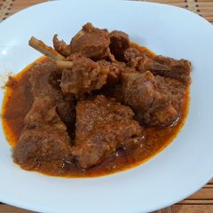 A picture of Mutton Xacuti Goan Style.