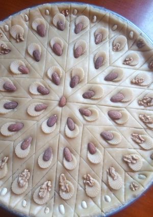 صورة لوصفة بقلاوة