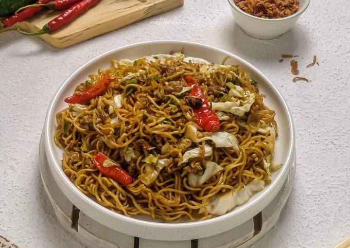 Tutorial Masakan Resep Mie goreng Jawa