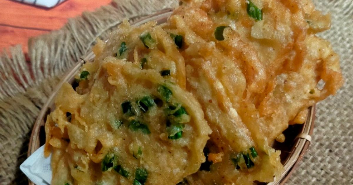 725. Tempe Mendoan dengan Tepung mocaf glutenfree