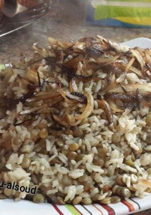 صورة لوصفة مجدرة 🍚