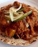 Chilacayote con pollo