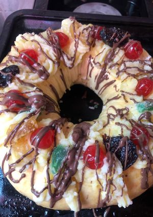 Una foto de Rosca de Reyes
