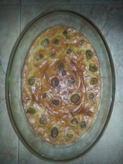 صورة لوصفة فطيرة الجبنه والزيتون
