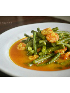 Foto resep Gulai Kacang Panjang Udang
