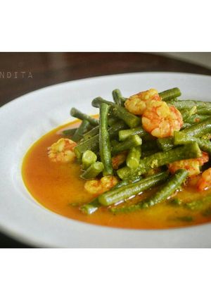 Foto resep Gulai Kacang Panjang Udang