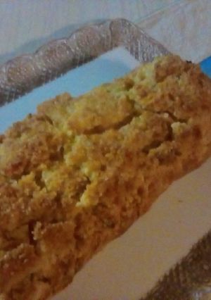 Una foto de Pan de maíz con croute dorada✨ 🍞✨