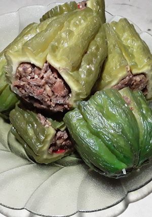 Foto resep Pare isi dage