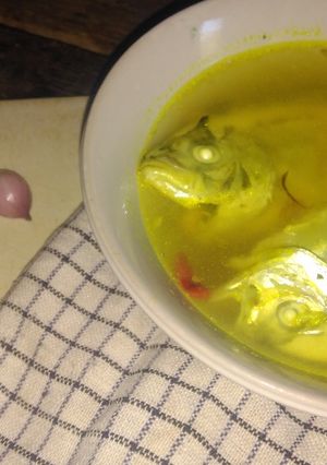 Foto resep Asem-asem ikan kuwe bumbu iris