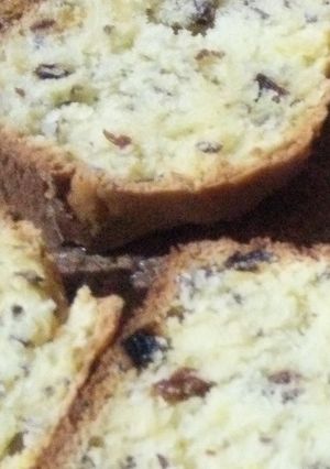 صورة لوصفة كيك بالزبيب والنافع (اليانسون)