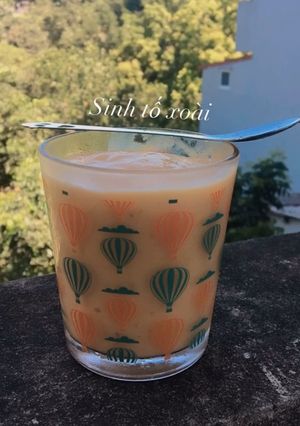 Hình của món Sinh tố xoài.