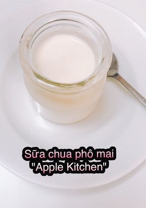 Hình của món Sữa chua phô mai.