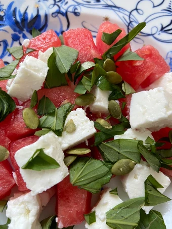 Easy Ways Prepare Recipes Simplest watermelon and feta salad the Awesome  Delicious.