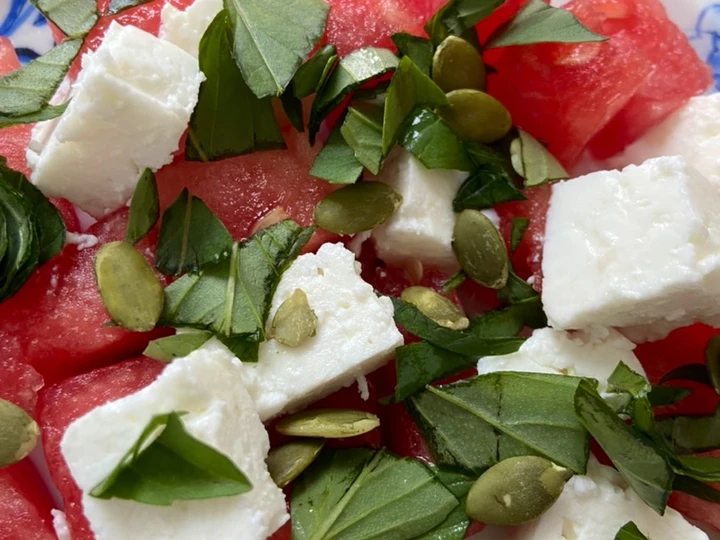 Easy Steps to Prepare|Recipe} Simplest watermelon and feta salad the Tasteful