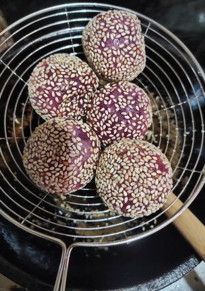 Foto resep Onde onde ubi ungu