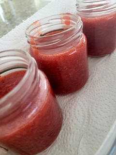A picture of Only 3 Ingredients Fresh Strawberry Jam.