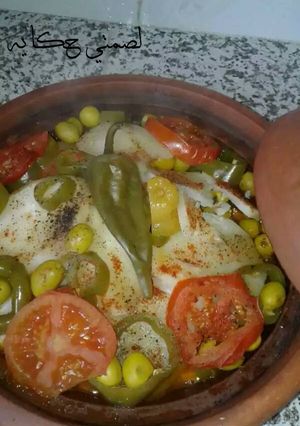 صورة لوصفة طاجين مغربي