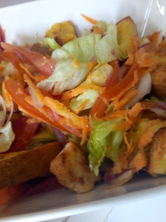 A picture of Crouton salad.