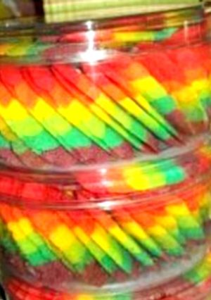 Foto resep Lidah Kucing Rainbow