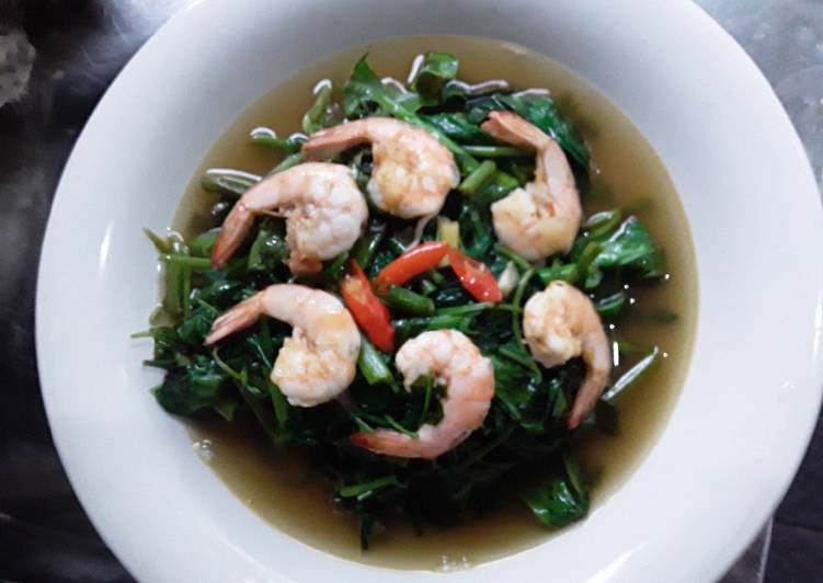 makanan Cah Kangkung bumbu Sereh Jadi, Lezat