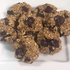 3 ingredient cookies A picture of 3 ingredient cookies.